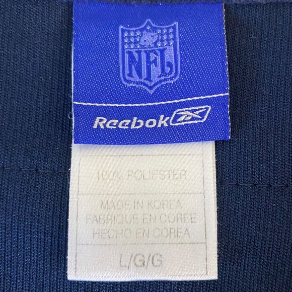 Vintage NFL Reebok St. Louis Rams Jersey Youth Large Marshall Faulk #28 Football - Picture 9 of 13